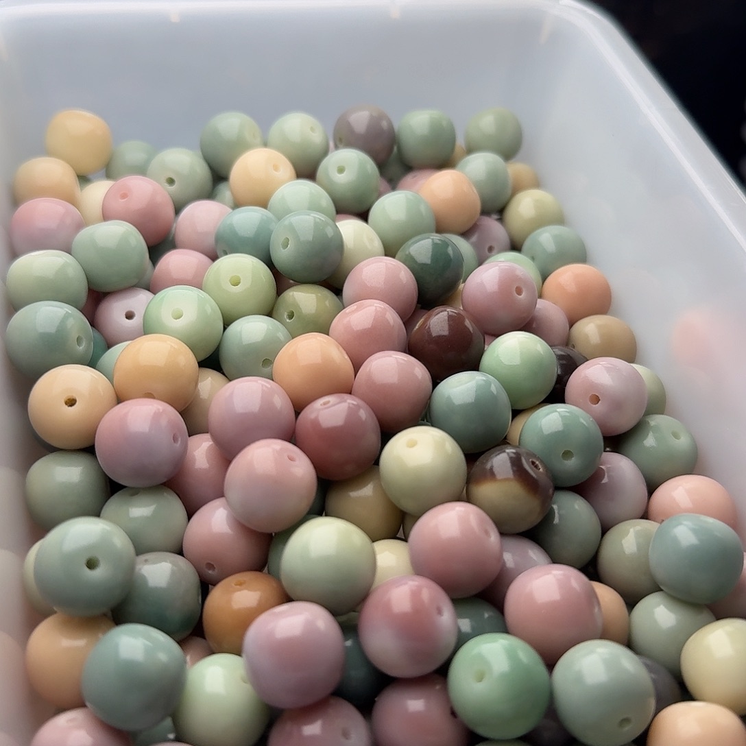 菩提根/象牙果吊坠20 颗油画 14 骨瓷干磨桶 