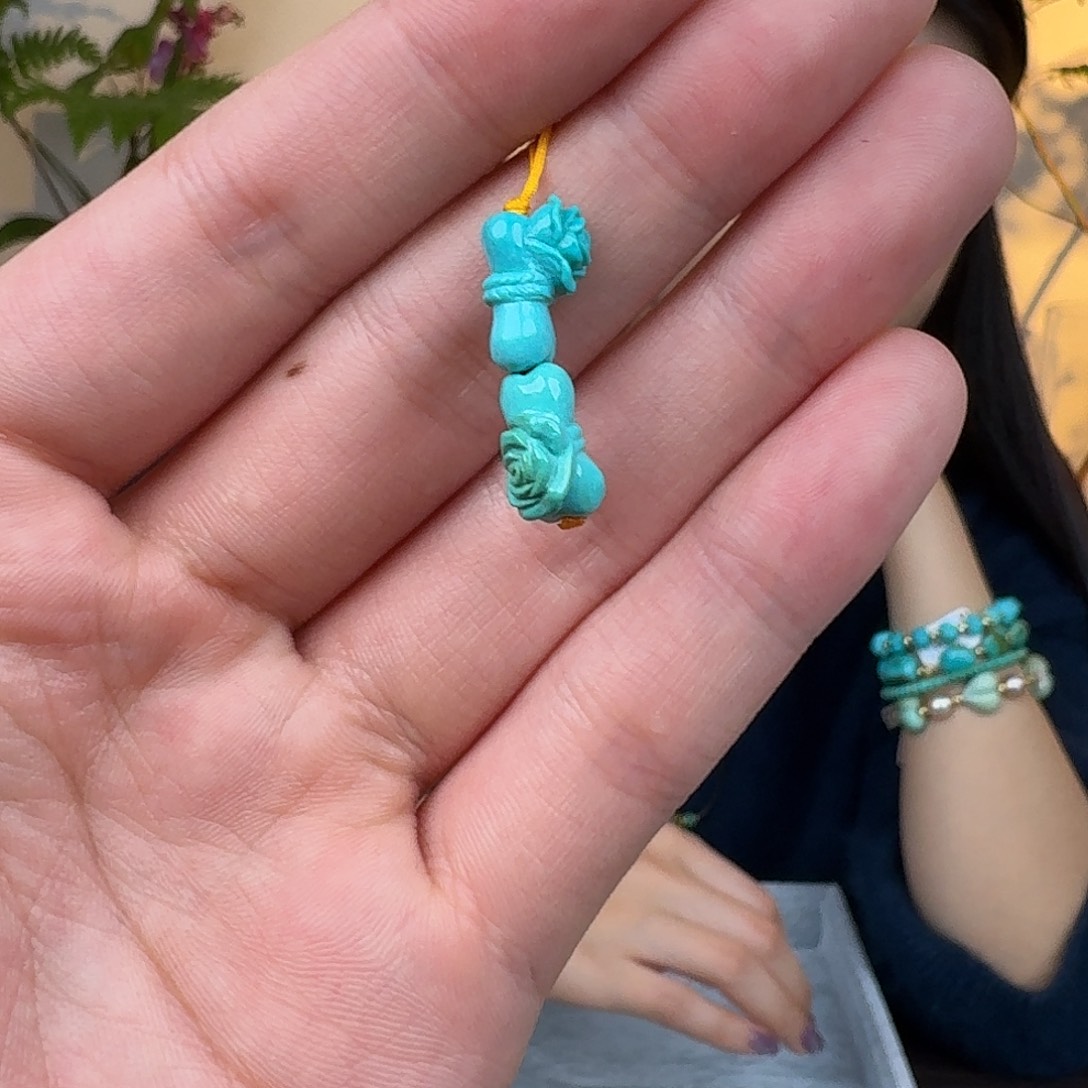 绿松石未镶嵌珠宝奇石