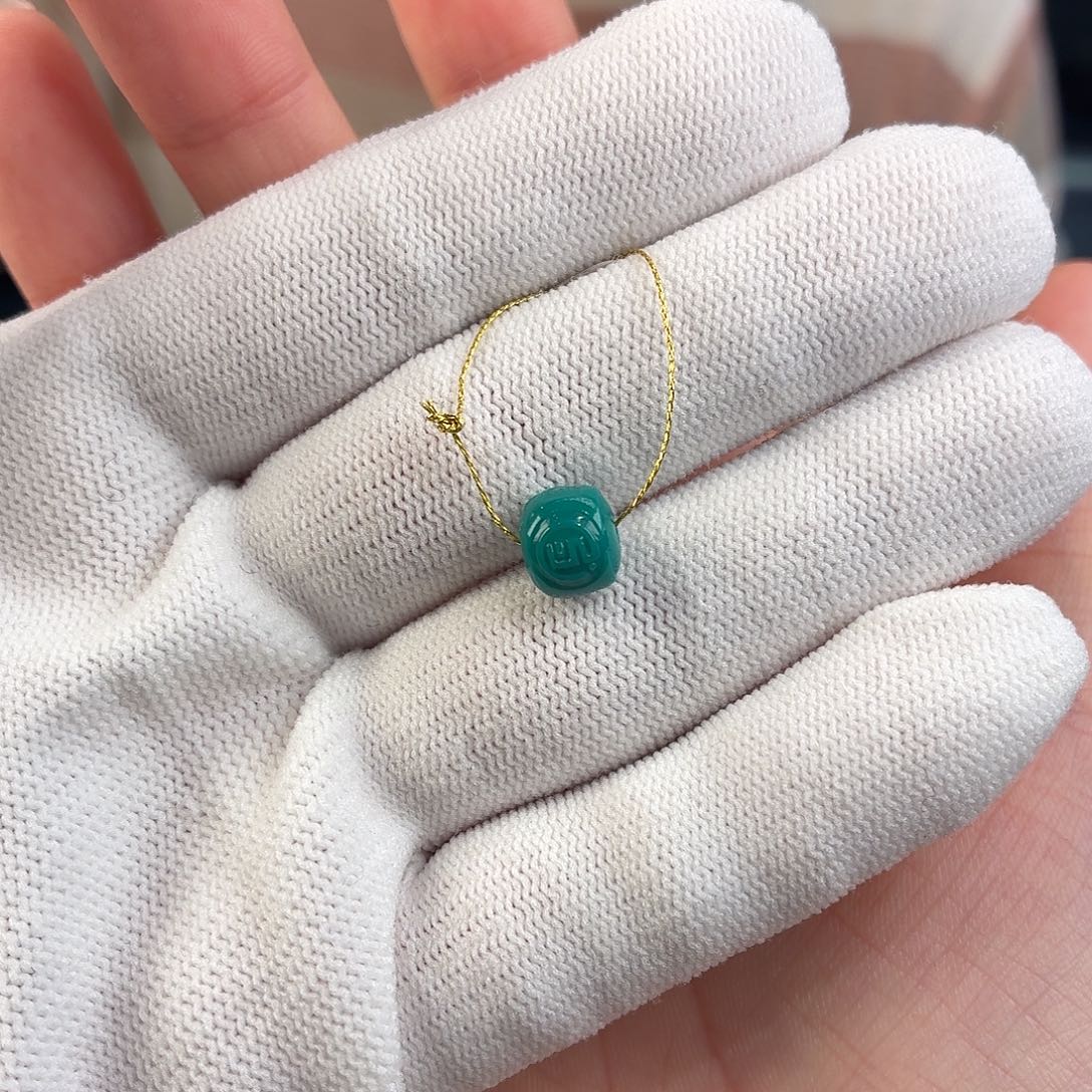 绿松石未镶嵌配饰8.5mm