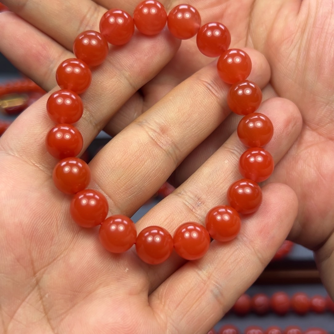 南红玛瑙手串 10 左右未镶嵌宇*哥
