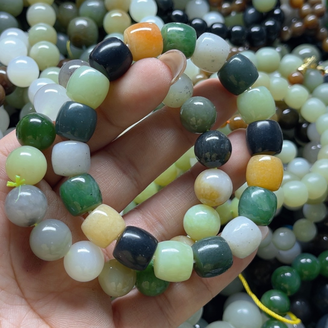 和田玉手链未镶嵌