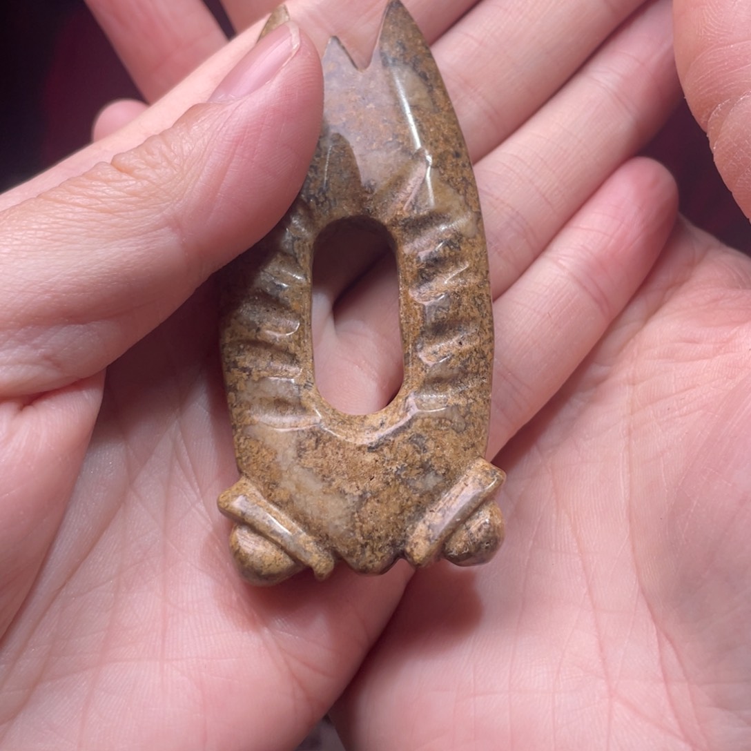 和田玉无未镶嵌宽*