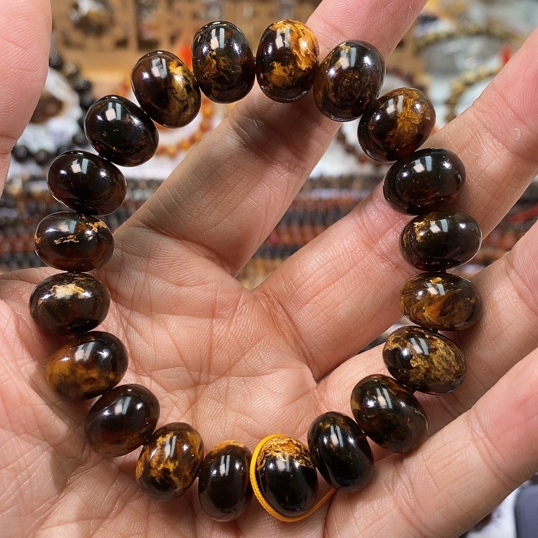 琥珀未镶嵌手链13