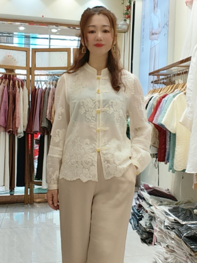 国风特色减龄上衣长袖