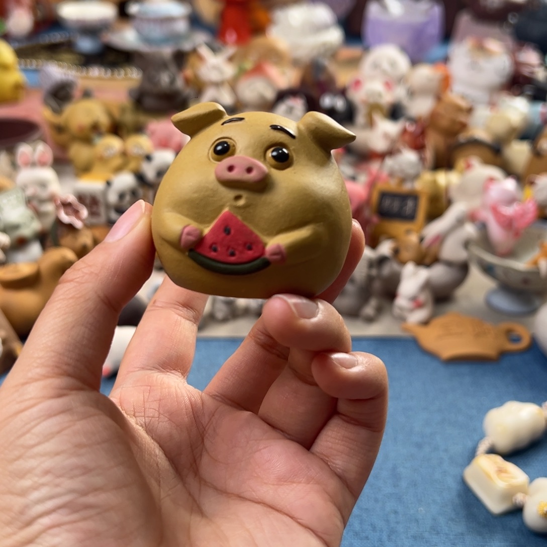 紫砂茶宠手工制作