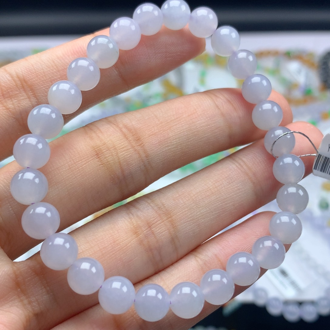 翡翠手链未镶嵌卡