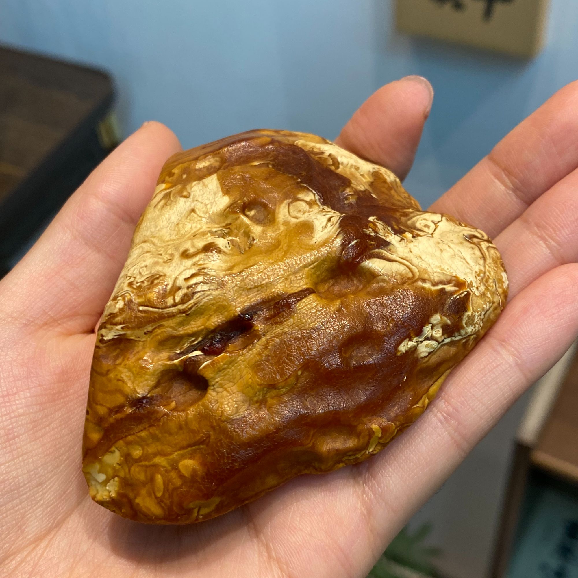 纯天然原矿蜜蜡原石定制