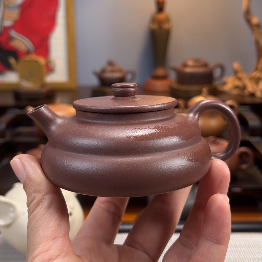 紫砂茶具半手工制作