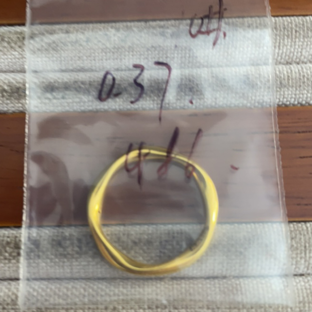 克重0.37 10号 莫比乌斯戒指 足金999
