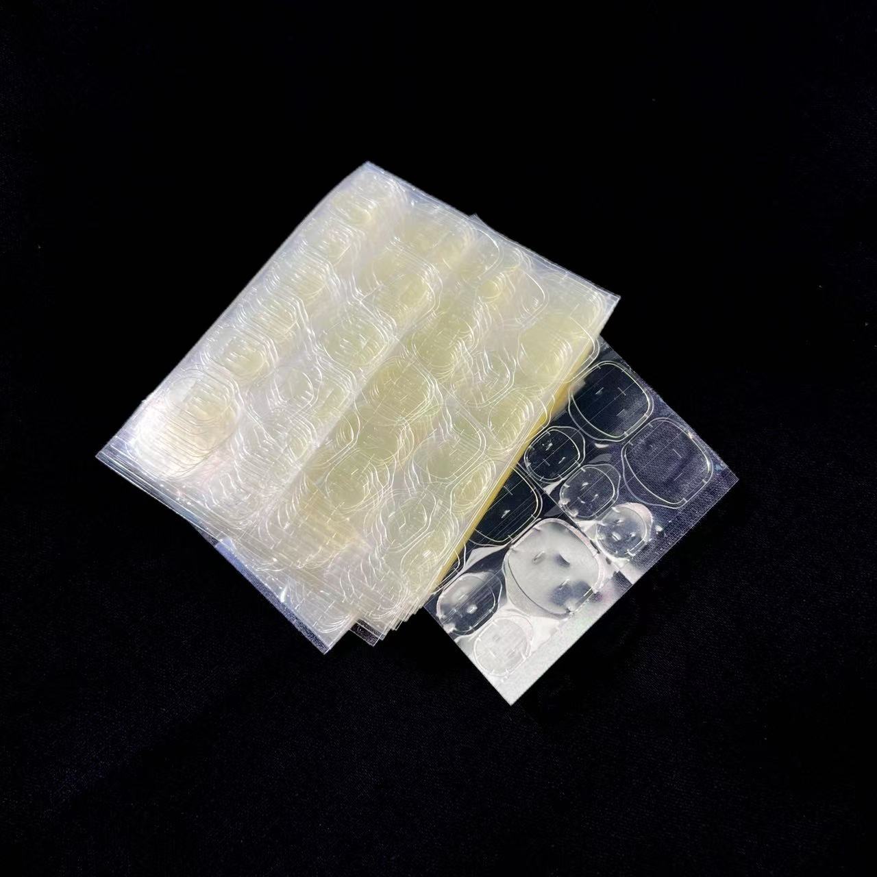 超薄果冻胶美甲贴高粘持久双面穿戴式甲片可拆卸