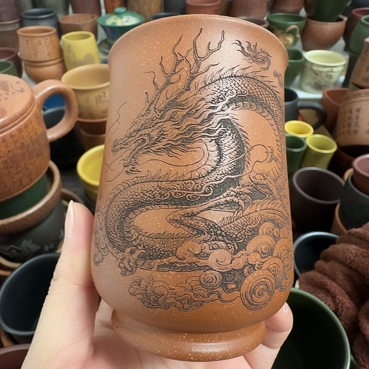 茶杯紫砂紫砂主人杯大放漏！