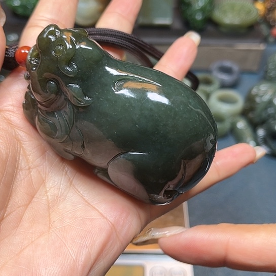 和田玉挂件未镶嵌