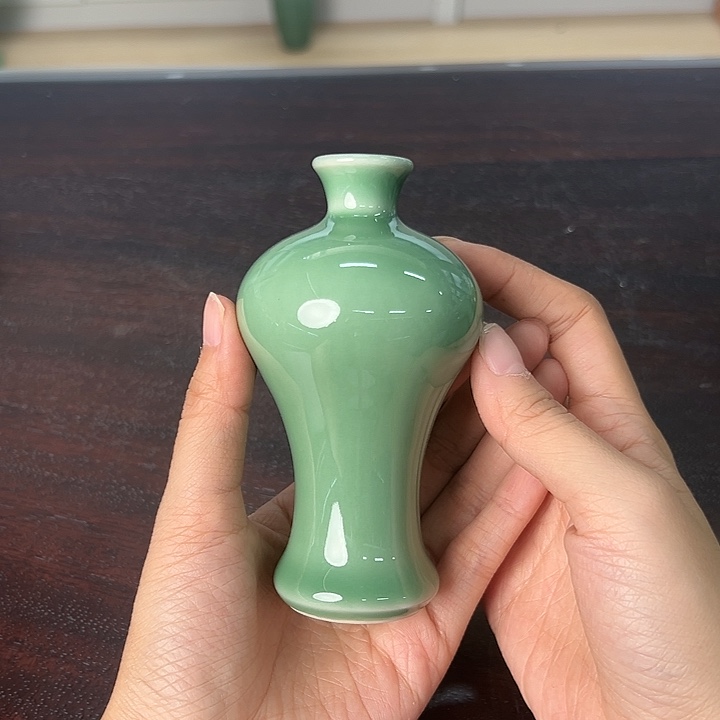 龙泉云间青瓷小米茶器