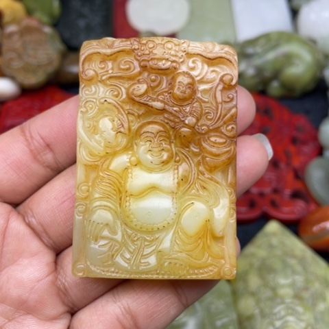 蛇纹石玉颈饰未镶嵌125