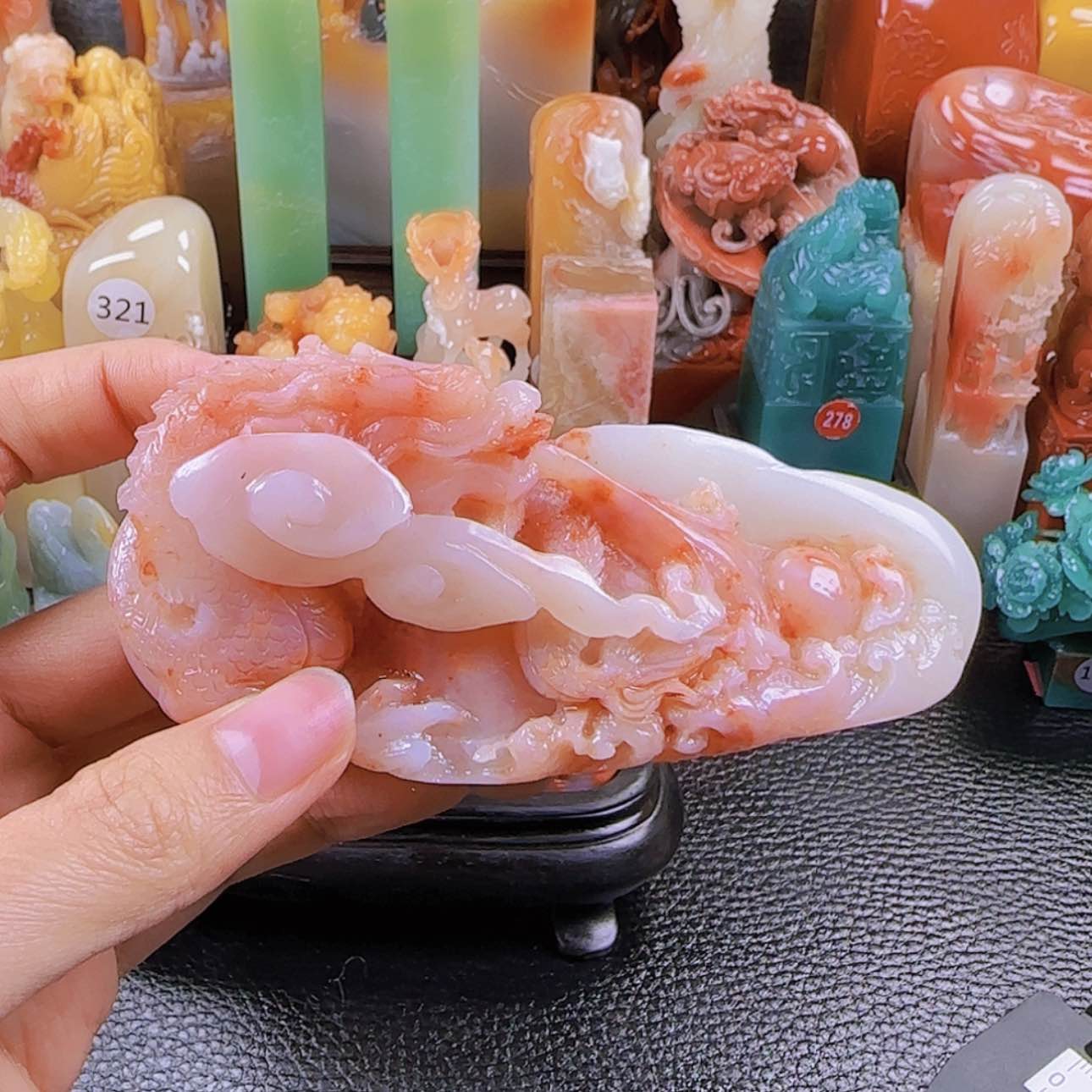 【闪购商品】寿山石印石为**刻寿山石印章