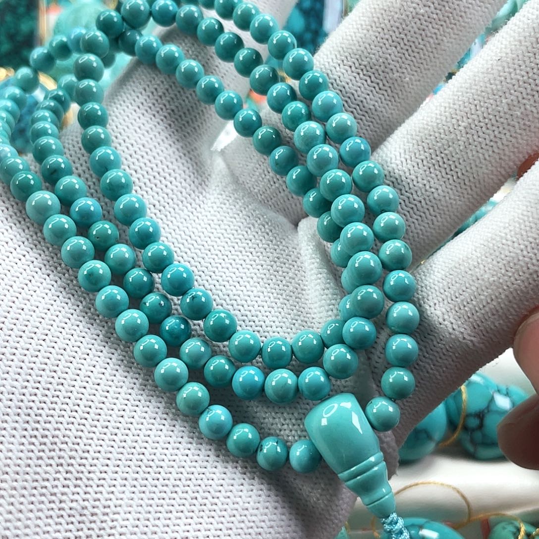 绿松石未镶嵌车挂