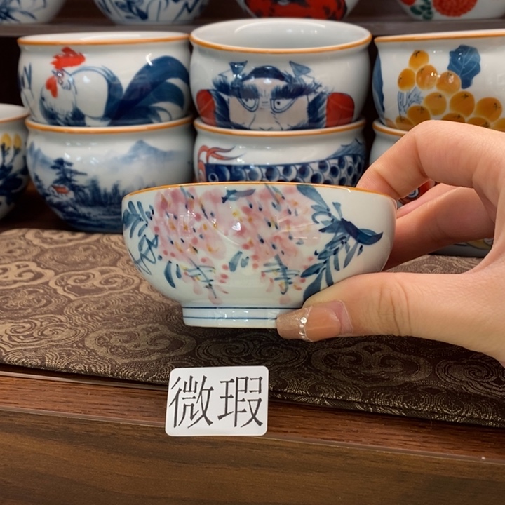 釉下老陶泥手工绘制