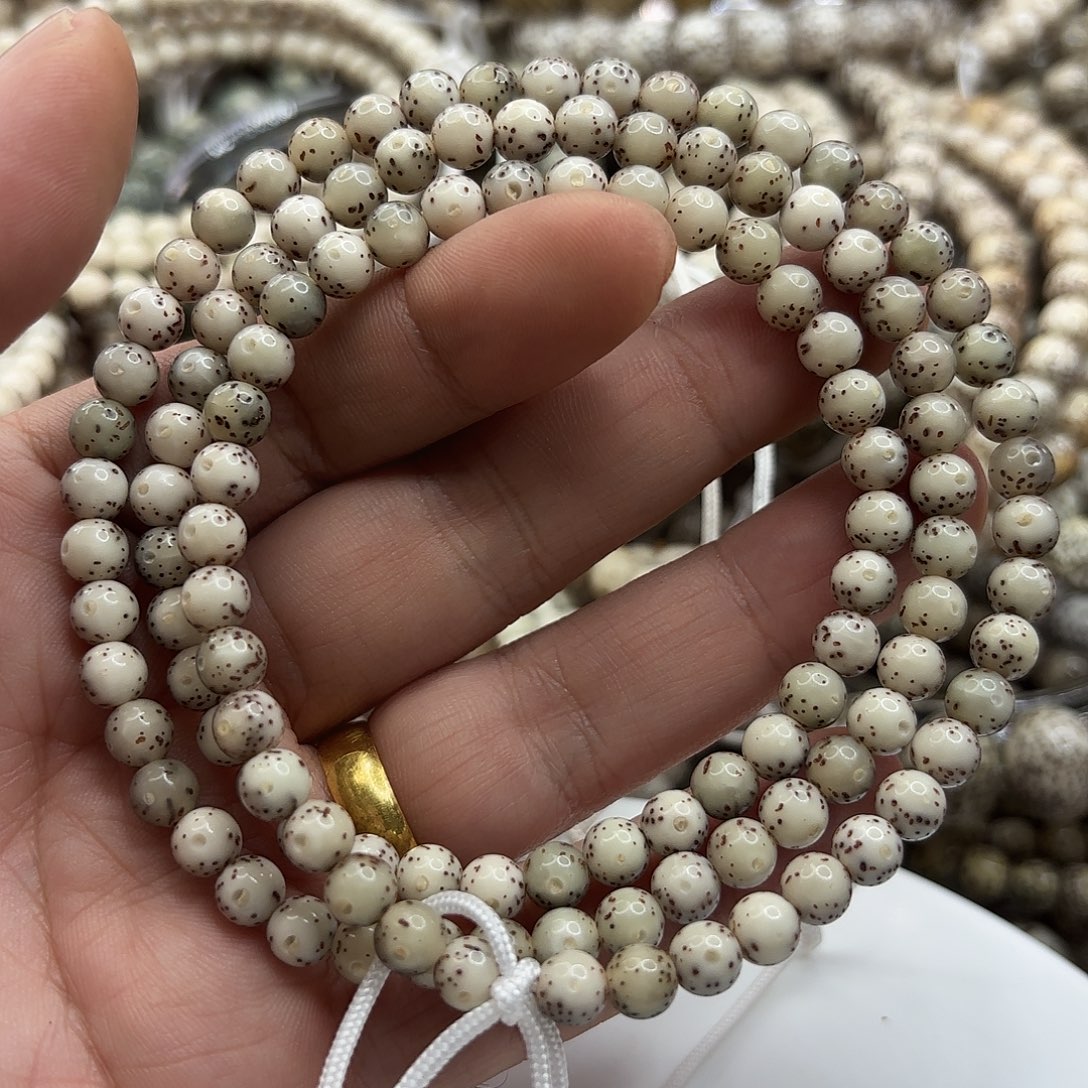 星月菩提吊坠6龙蛋果冻大留白