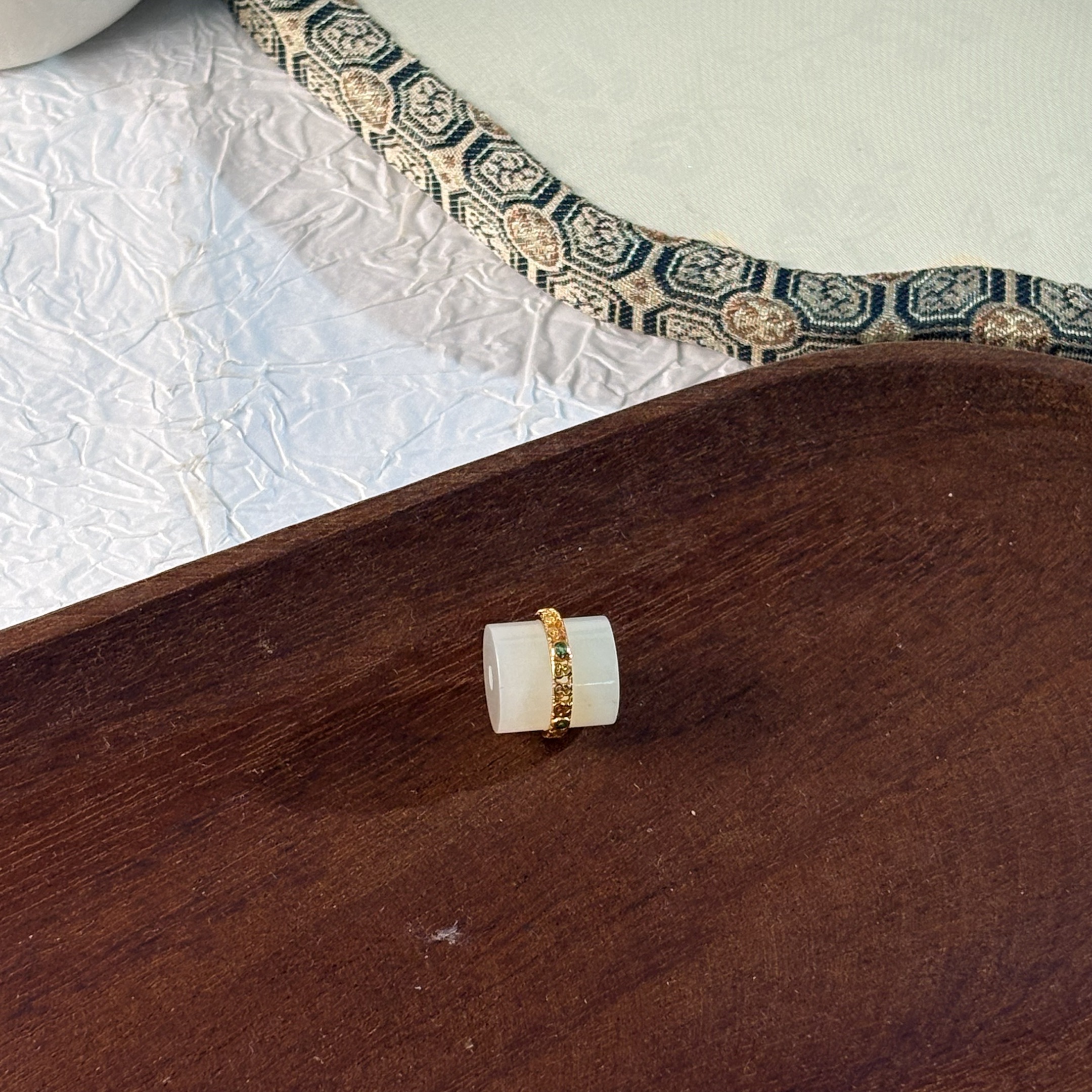 【七七专属】s925和田玉路路通吊坠 多样性发一 11*11 KL0010437