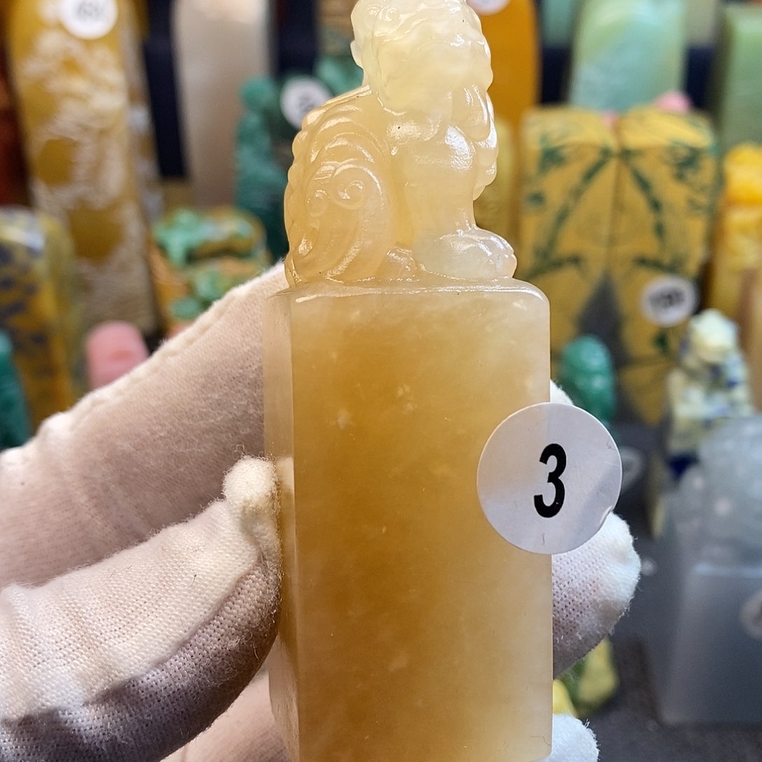 云南石篆刻艺术家的作品