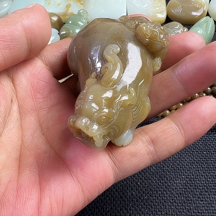 用***1和田玉未镶嵌吊坠(不含链)