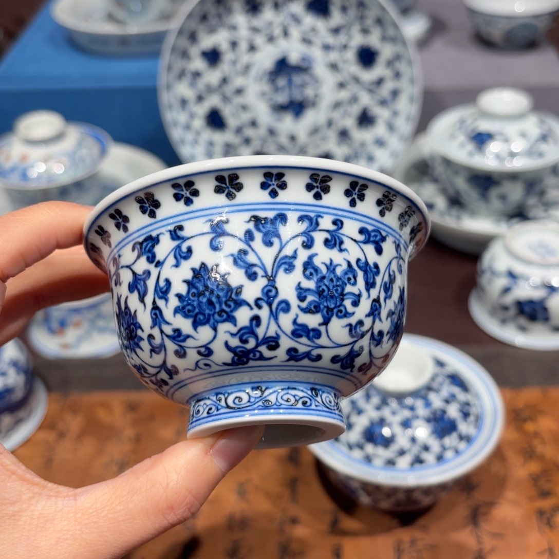 瓷片景德镇纯手工手绘