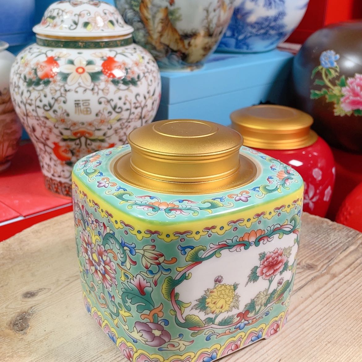 【闪购商品】罐陶瓷茶叶罐密封罐