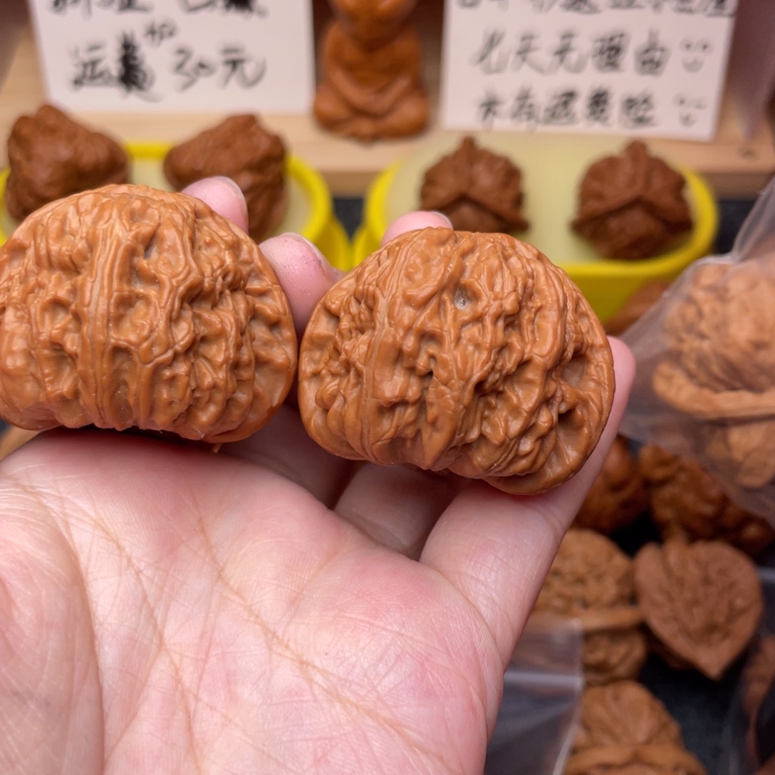 文玩核桃把件狮子41