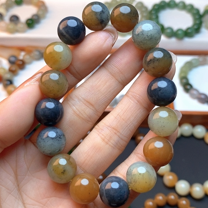 和田玉手链未镶嵌