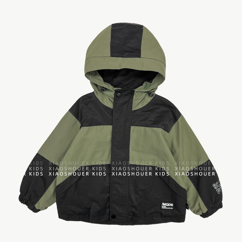 【小首尔】春秋季男童韩版连帽外套HBB4763