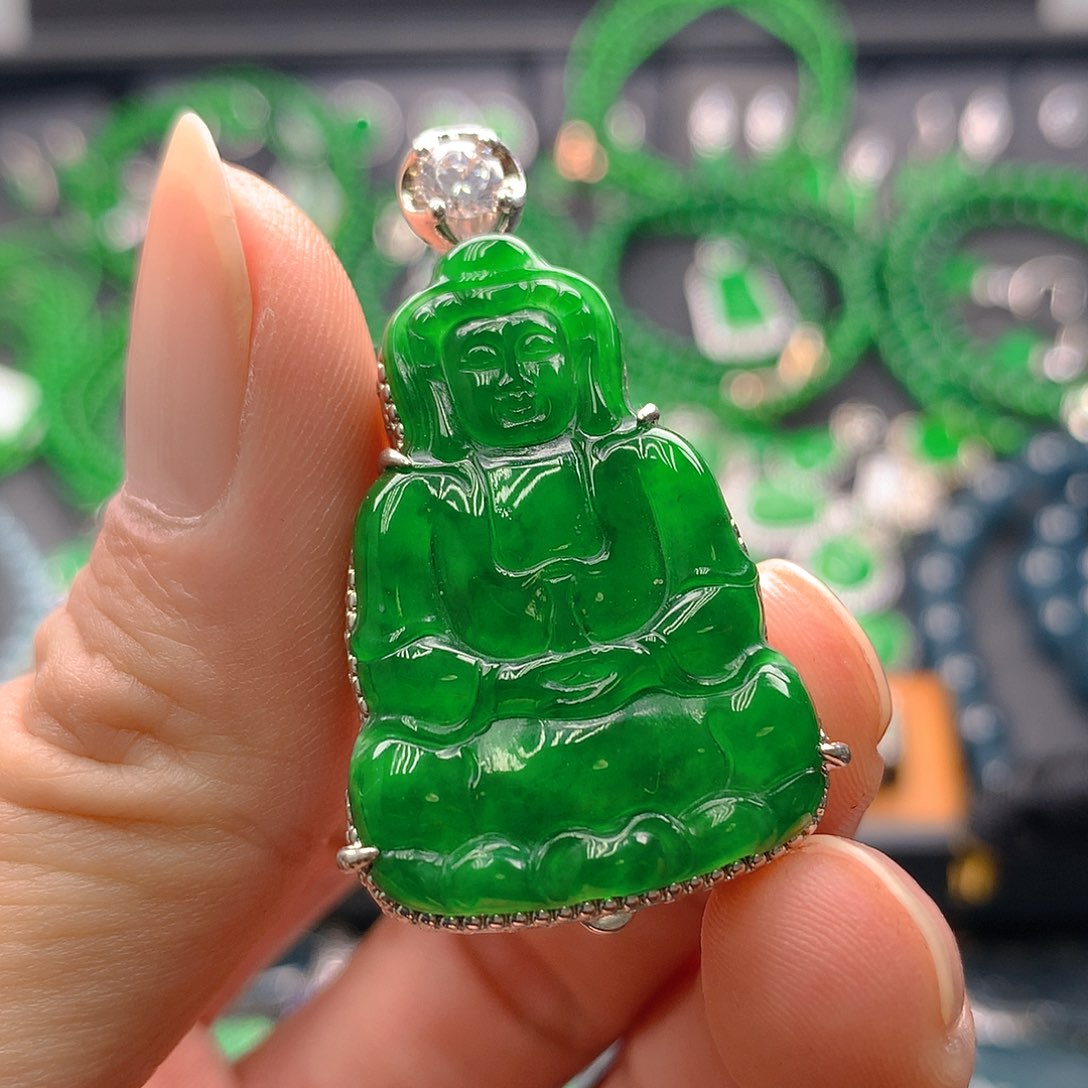 未镶嵌手链翡翠翡翠