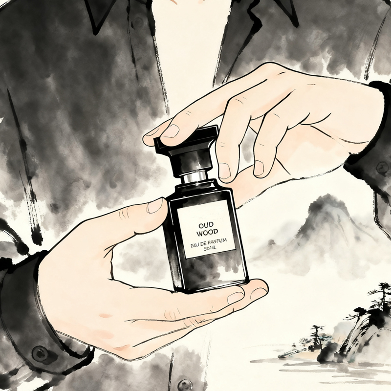静馨香氛室-正品试香-白麝香灰色香根草橙花油珍华乌木（乌木沉香）