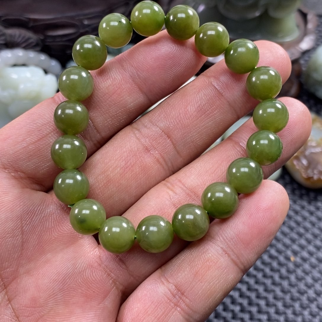 和田玉手链未镶嵌