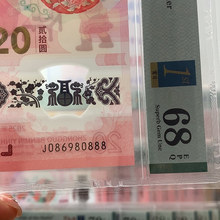 塑料圆圆号，豹子888