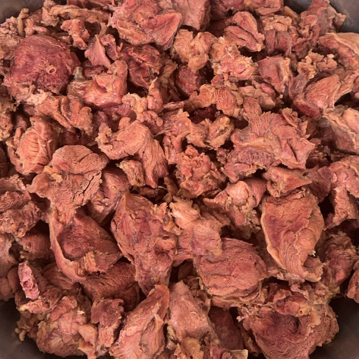 大块马肉碎肉美味可口高营养价值美味佳肴