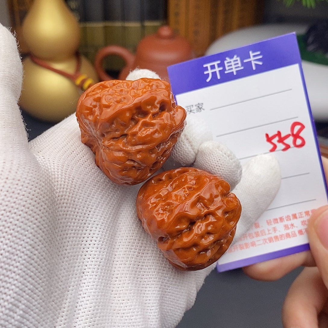 文玩核桃把件36蛤蟆558