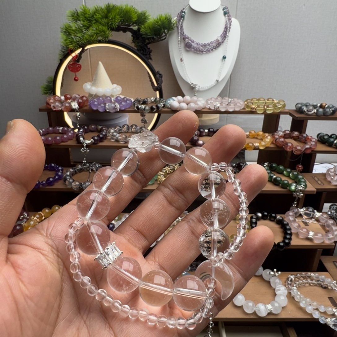 水晶珠宝半成品未镶嵌