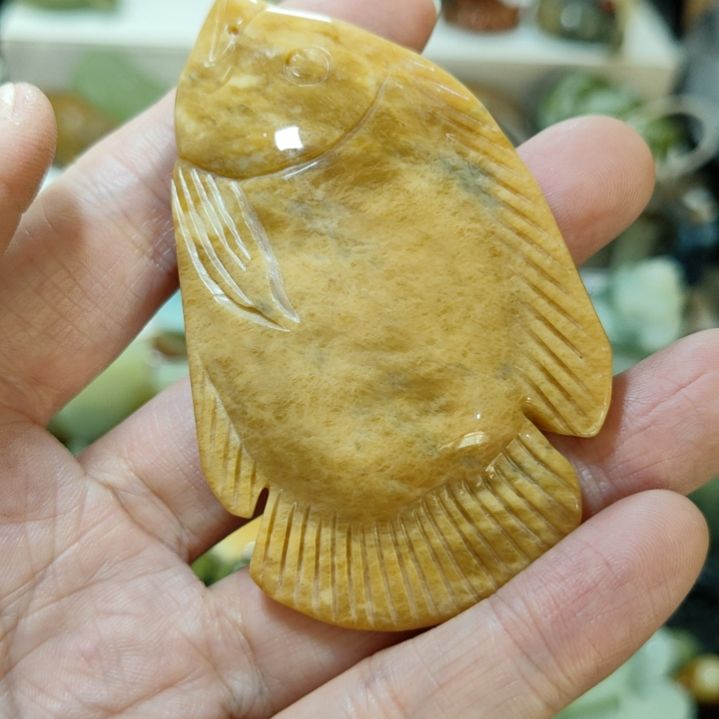 岫玉手把件未镶嵌