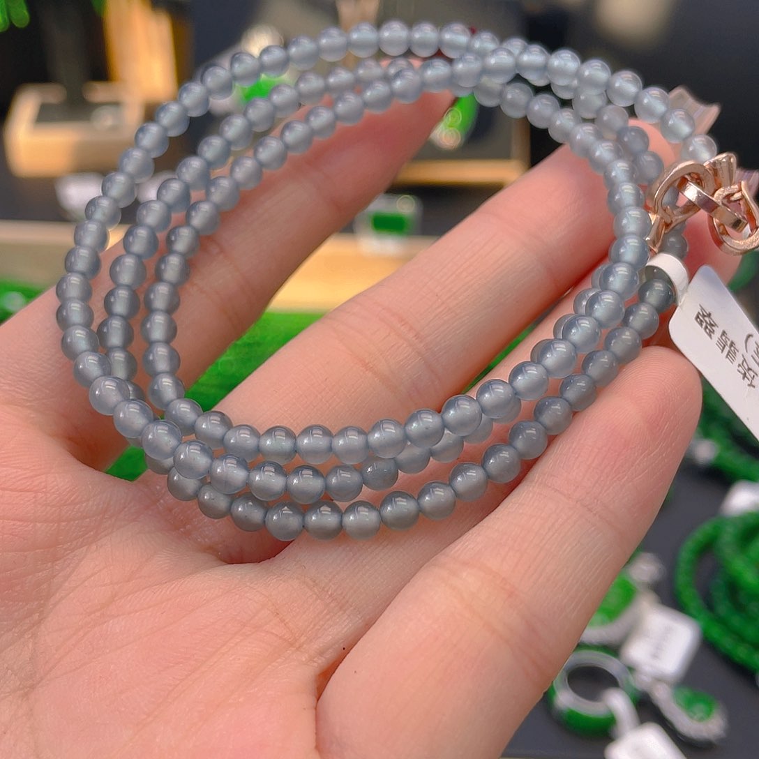 翡翠项链未镶嵌卡4