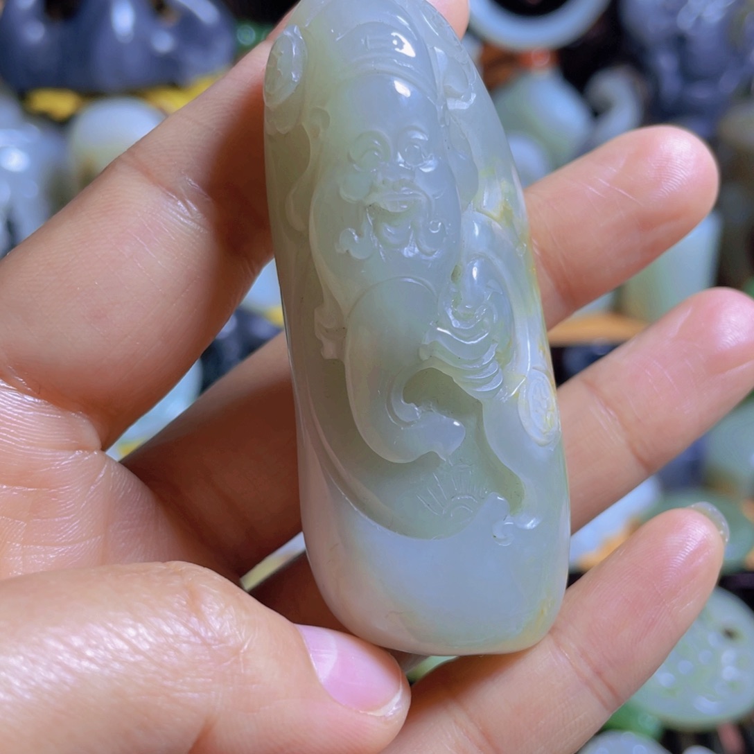 和田玉挂件未镶嵌