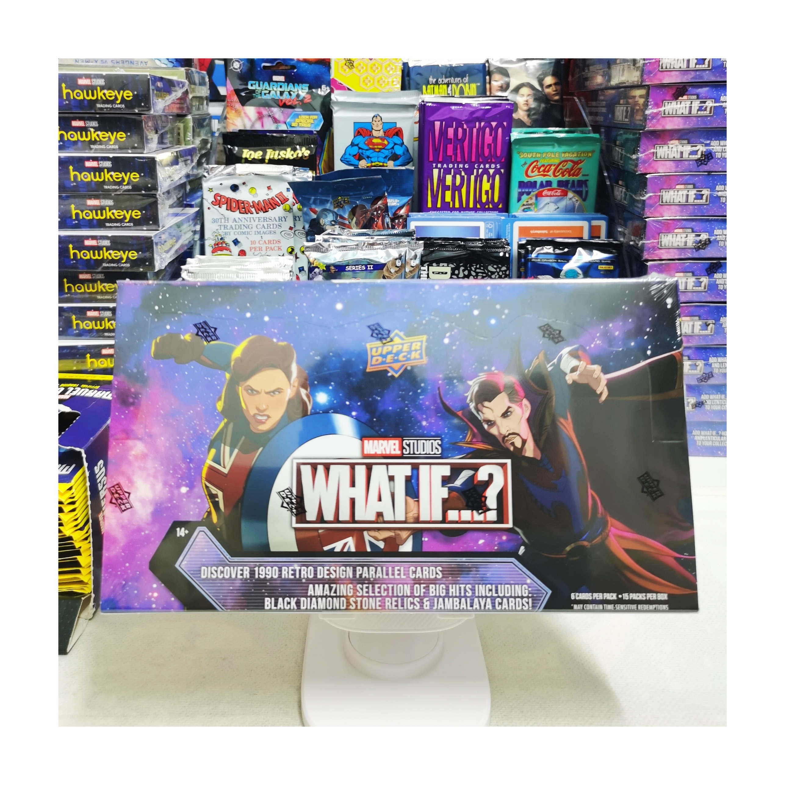2023 Upper Deck 《假如What If》漫威宇宙观察者收藏卡牌 美剧动画