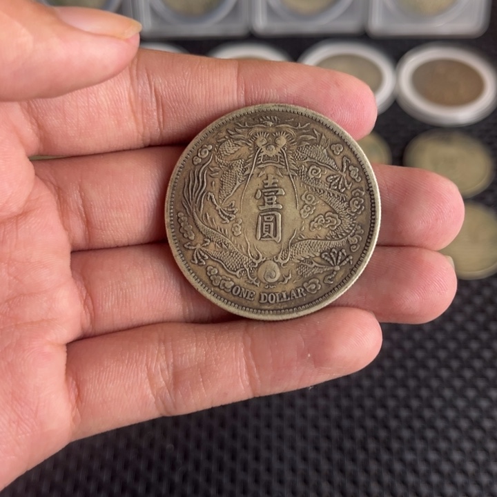 金属大头龙洋船洋工艺品