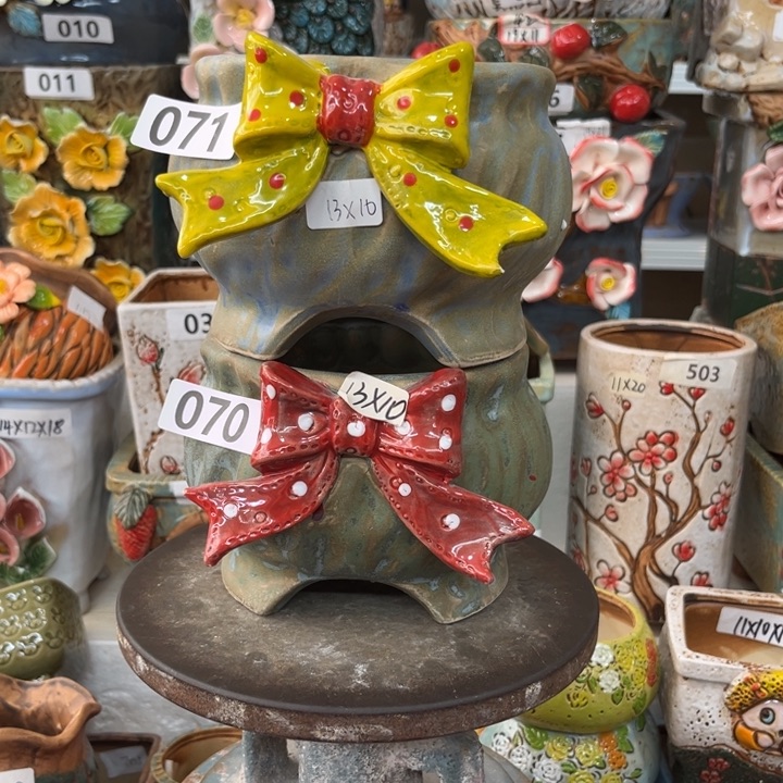 紫砂花盆粗陶材质多肉花盆