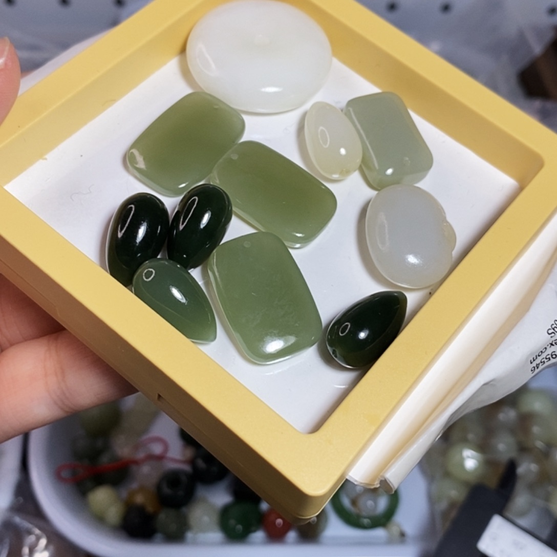 和田玉未镶嵌手链微瑕打包处理不退不换