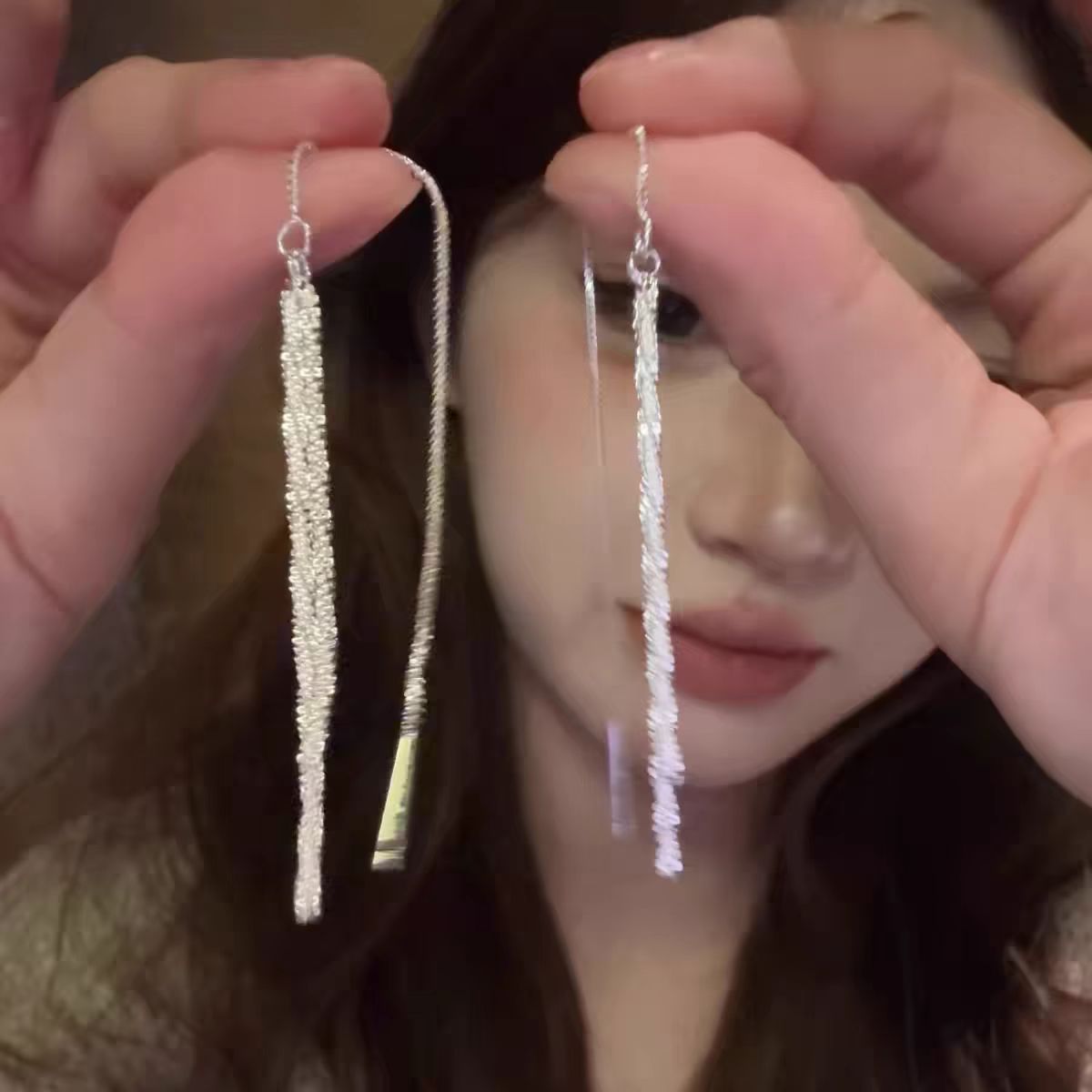 铜合金耳饰 【N20】2025爆款气质轻奢百搭简约精致网红设计师耳环