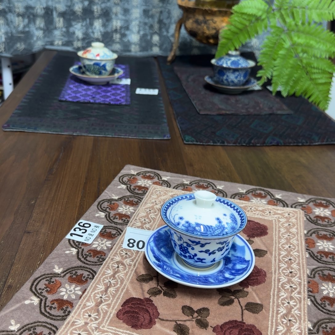 织绣21 都是一张价格三十六纺茶垫