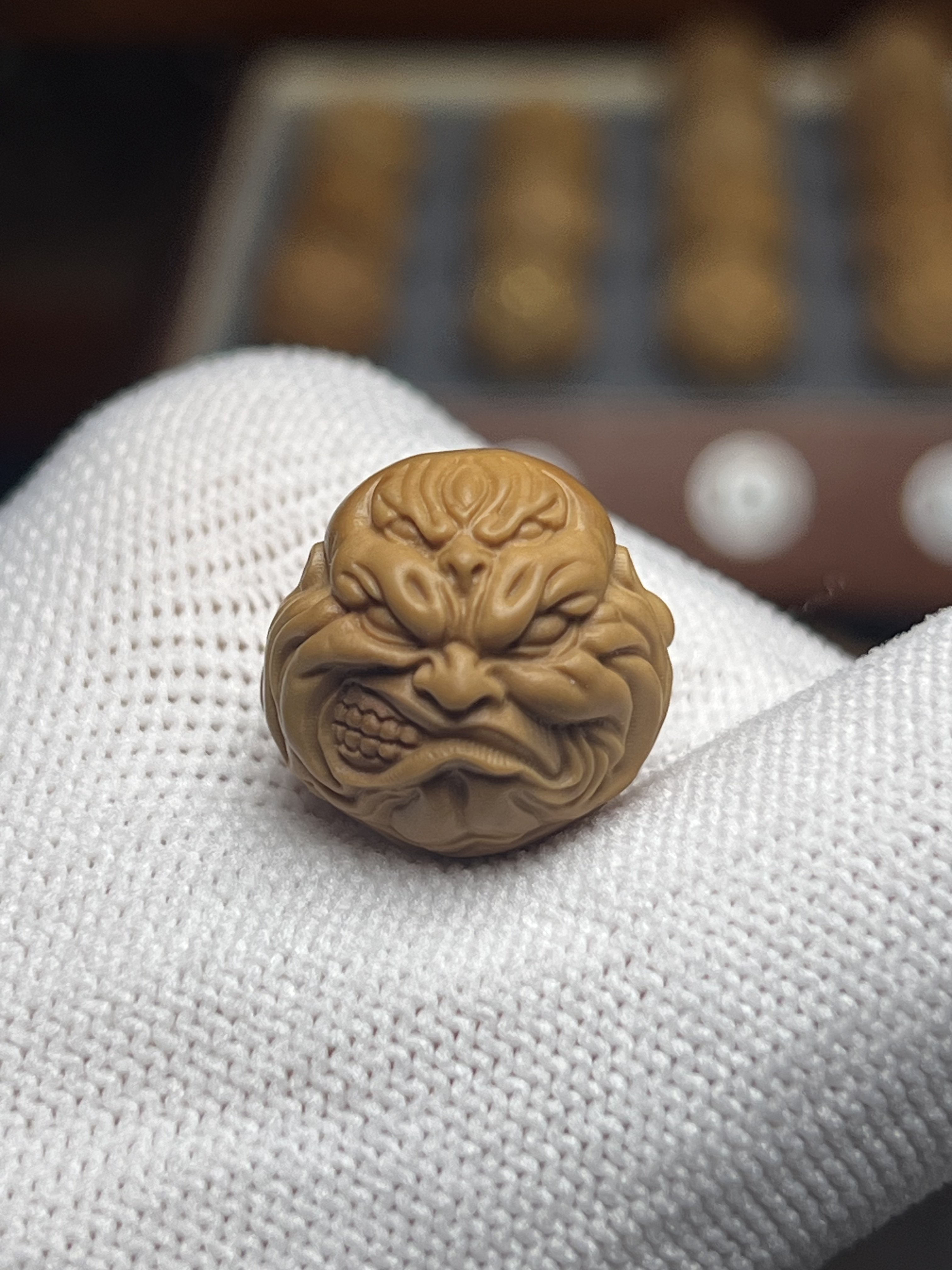 16-18左右五目烟鬼猴头核桃（全品有正常封口线）