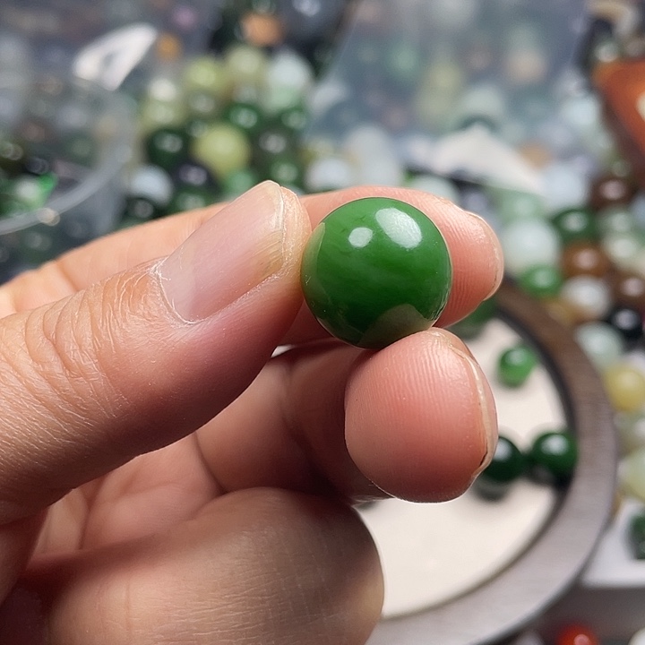 未镶嵌手链和田玉青***客