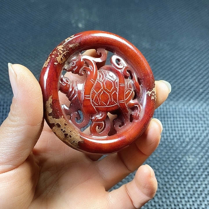 吊坠白玉菩提手把