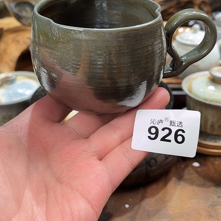沁庐柴窑古法柴烧全手工茶具